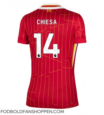 Liverpool Federico Chiesa #14 Hjemmebanetrøje Dame 2024-25 Kortærmet